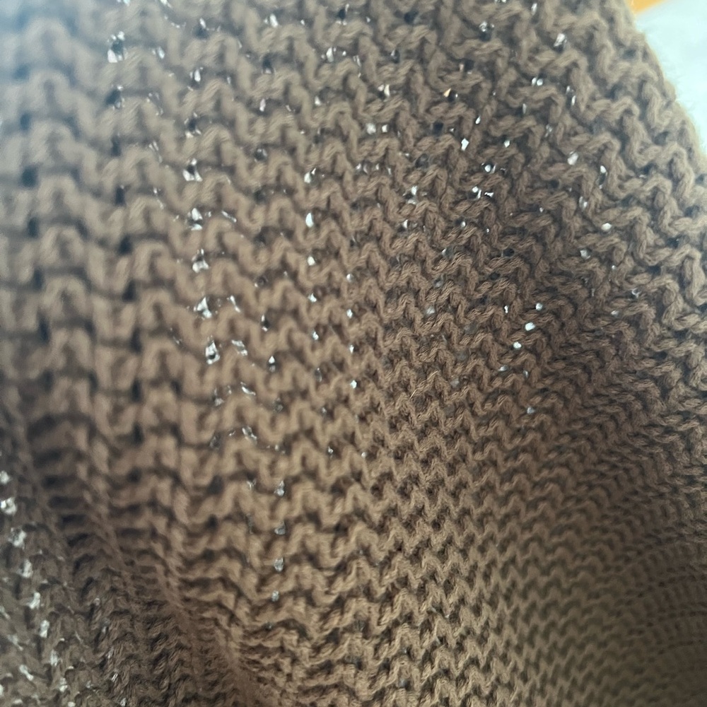 Reformation Nolan knit dress in sitake brown USA medium - Picture 7 of 13